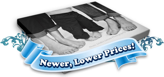 Newer, Lower Prices on Gallery Wraps