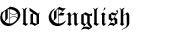 Old English